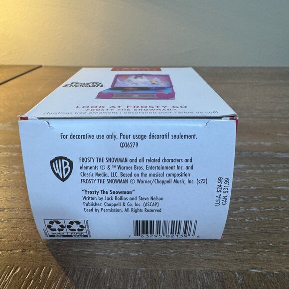 2023 Hallmark Look At Frosty Go The Snowman Keepsake Christmas Tree Ornament NEW - Picture 4 of 4